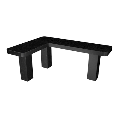 Купить Лавочка гранитная на кладбище № 28 в Тюмене