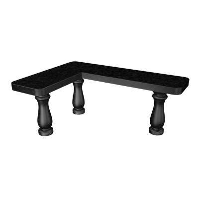 Купить Лавочка гранитная на кладбище № 31 в Тюмене