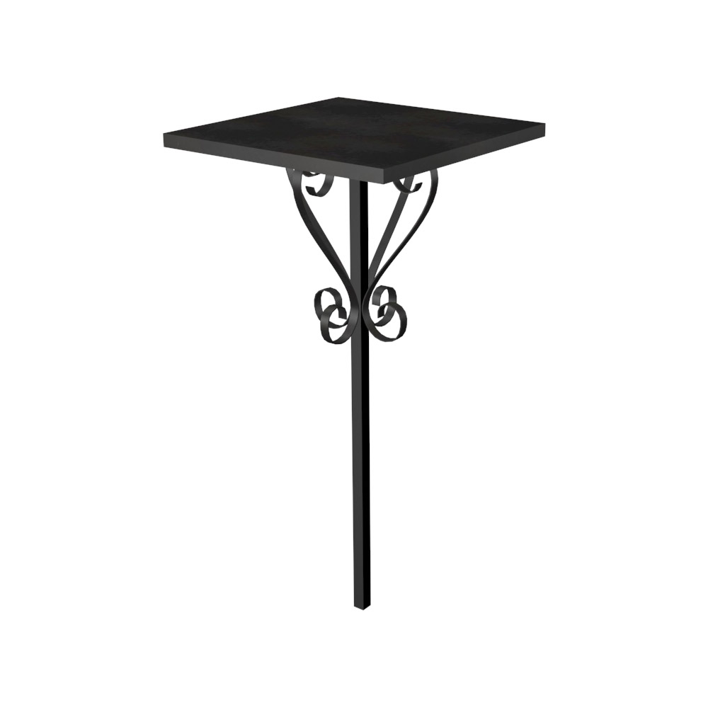 Столик металлический на кладбище № 6